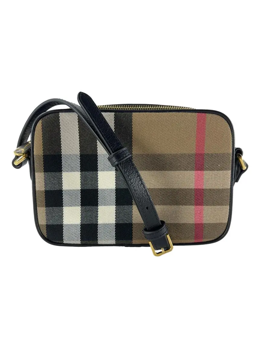 Bolsa Tiracolo Burberry Camera House Check - LIP72 Original