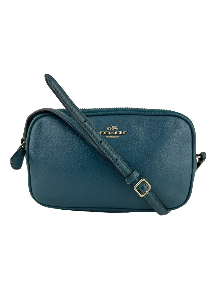 Bolsa Tiracolo Coach Pouch Azul - CKBC4 Original | Etiqueta Única