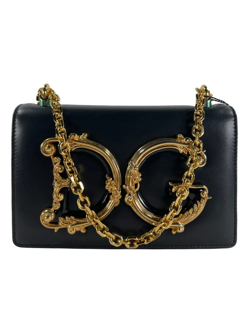 Bolsa Tiracolo Dolce & Gabbana DG Girls Preta - CYCF1 Original