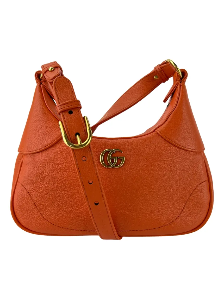 Bolsa Tiracolo Gucci Aphrodite GG Laranja - HID32 Original