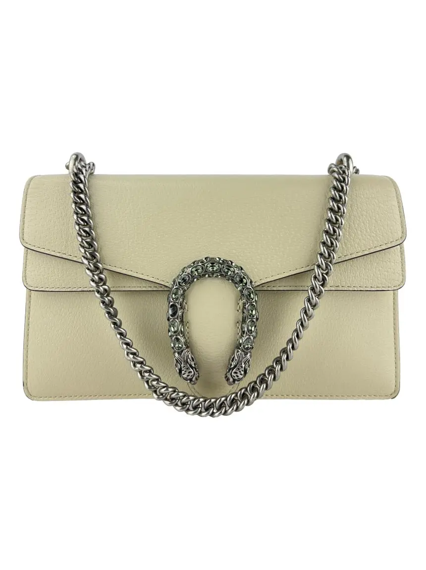 Bolsa Tiracolo Gucci Dionysus Crystal Off White - BX190 Original