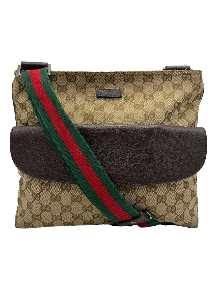 Bolsa Tiracolo Gucci Messenger GG Monograma - CEPM6 Original