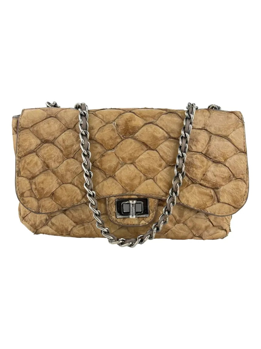 Bolsa Tiracolo La Spezia Chain Marrom - CJTQ1 Original | Etiqueta