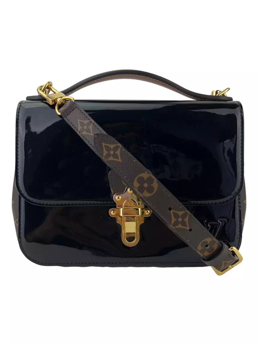 Bolsa Tiracolo Louis Vuitton Cherrywood Preto - CEKX1 Original