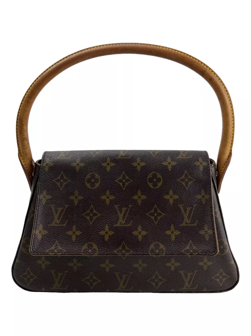 Bolsa Tiracolo Louis Vuitton Monogram Mini Looping Original - | Etiqueta  Única