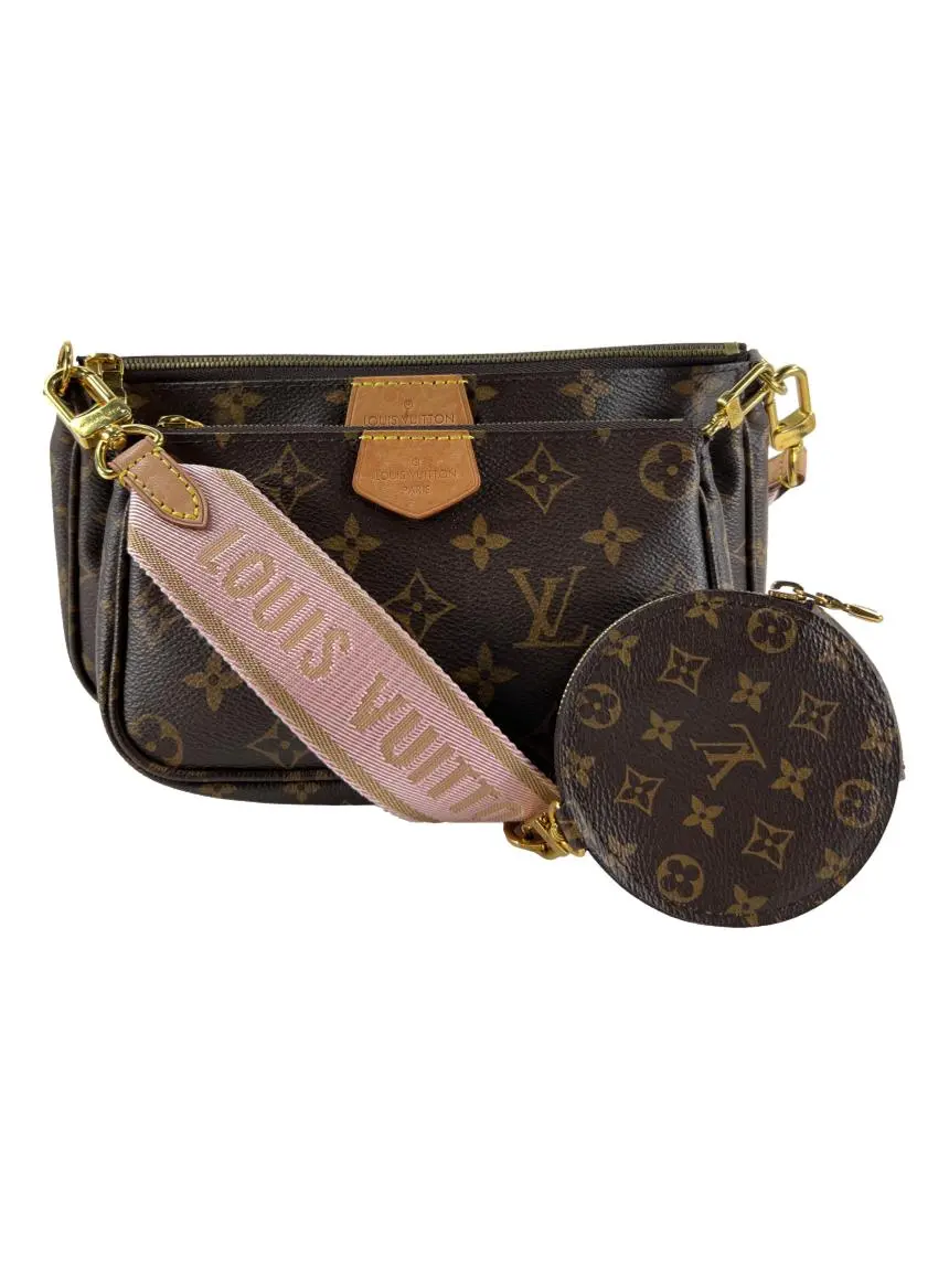 Bolsa Tiracolo Louis Vuitton Multi Pochette Accessoires Canvas Monograma  CYUG15