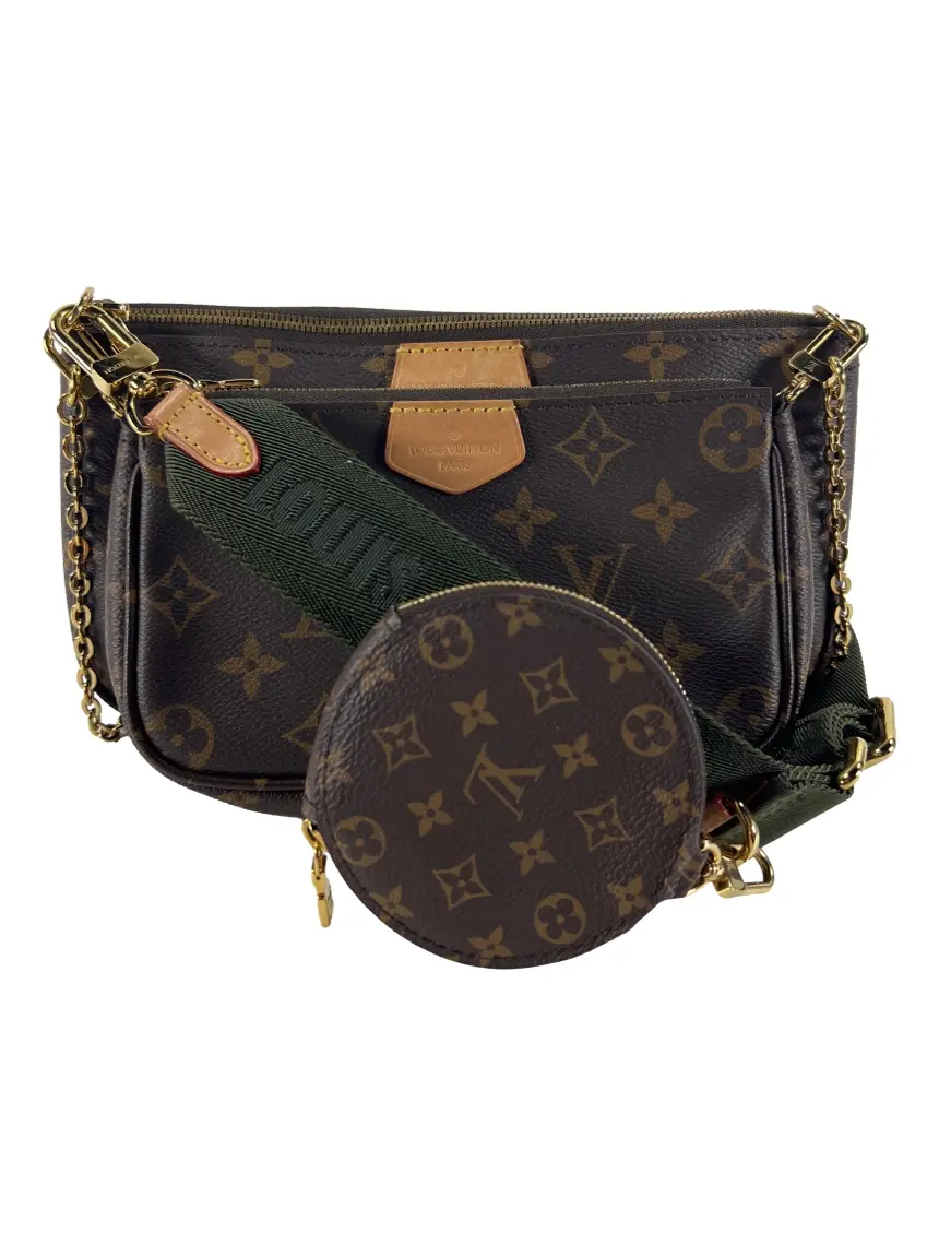 Bolsa Tiracolo Louis Vuitton Multi Pochette Accessoires Monogram