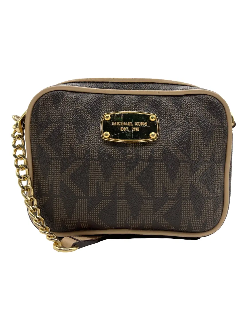 Bolsa Tiracolo Michael Kors Jet Set Mini Monograma - CZIX1