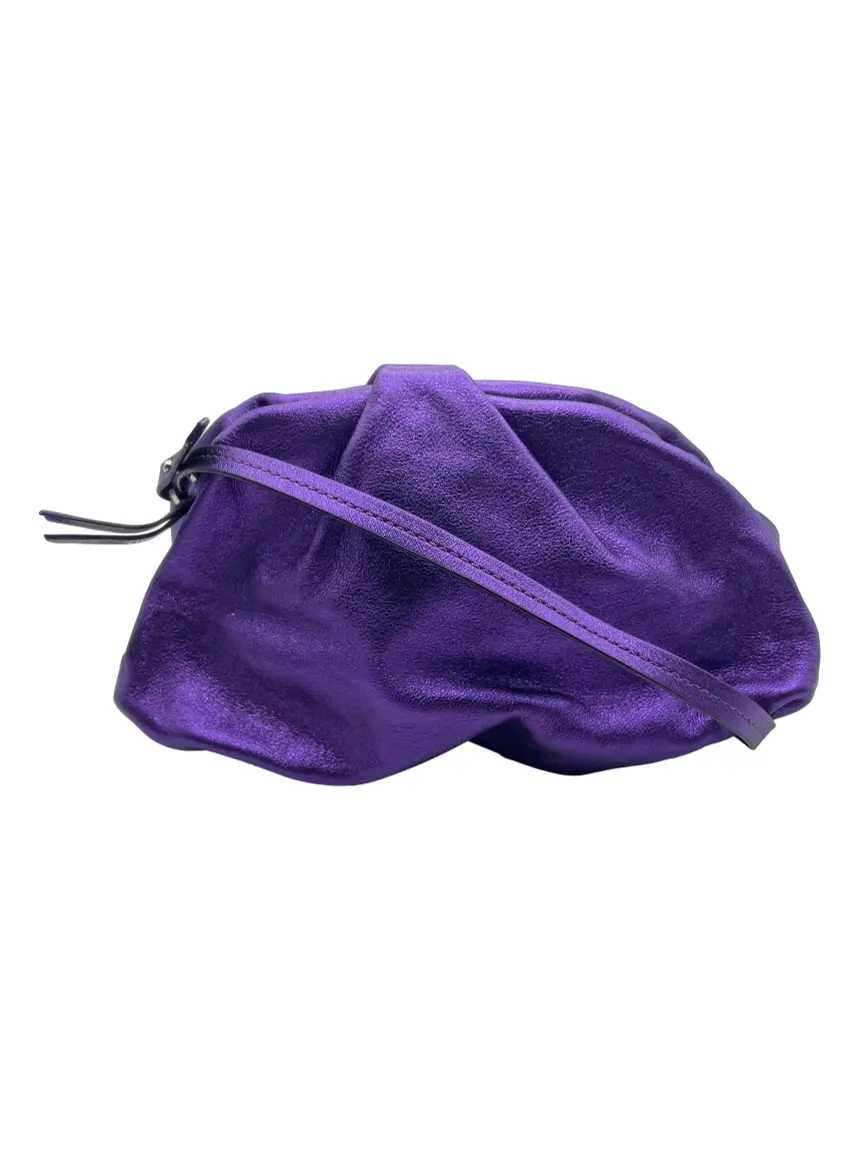 Bolsa Tiracolo Schutz Avril Roxa Metalizada - CTYL9 Original