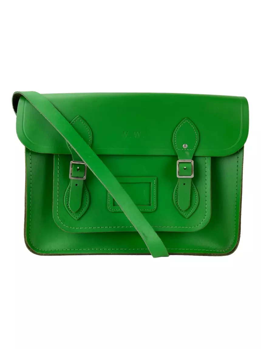 Bolsa Tiracolo The Cambridge Satchel Company Couro Verde - CHIF2