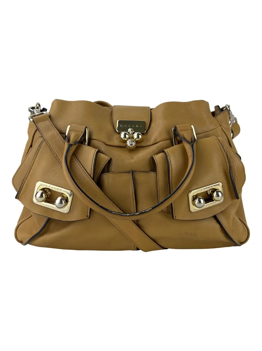 Bolsa Tote Celine Blossom Caramelo - CIDN1 Original | Etiqueta Única