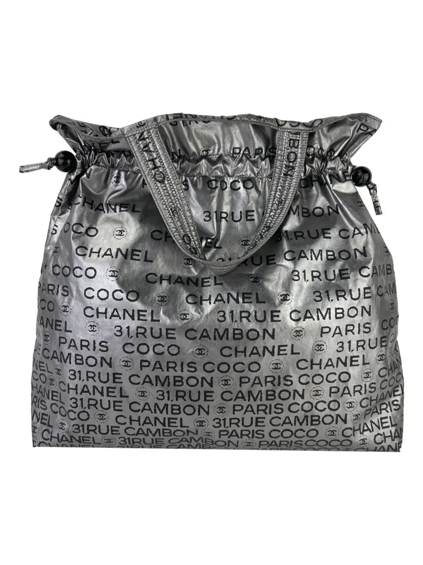 【 CHANEL 】 トートバッグ 31 RUE CAMBON PARIS Bolsa Tote Chanel 31 Rue Cambon Prateada - CIRG4 Original