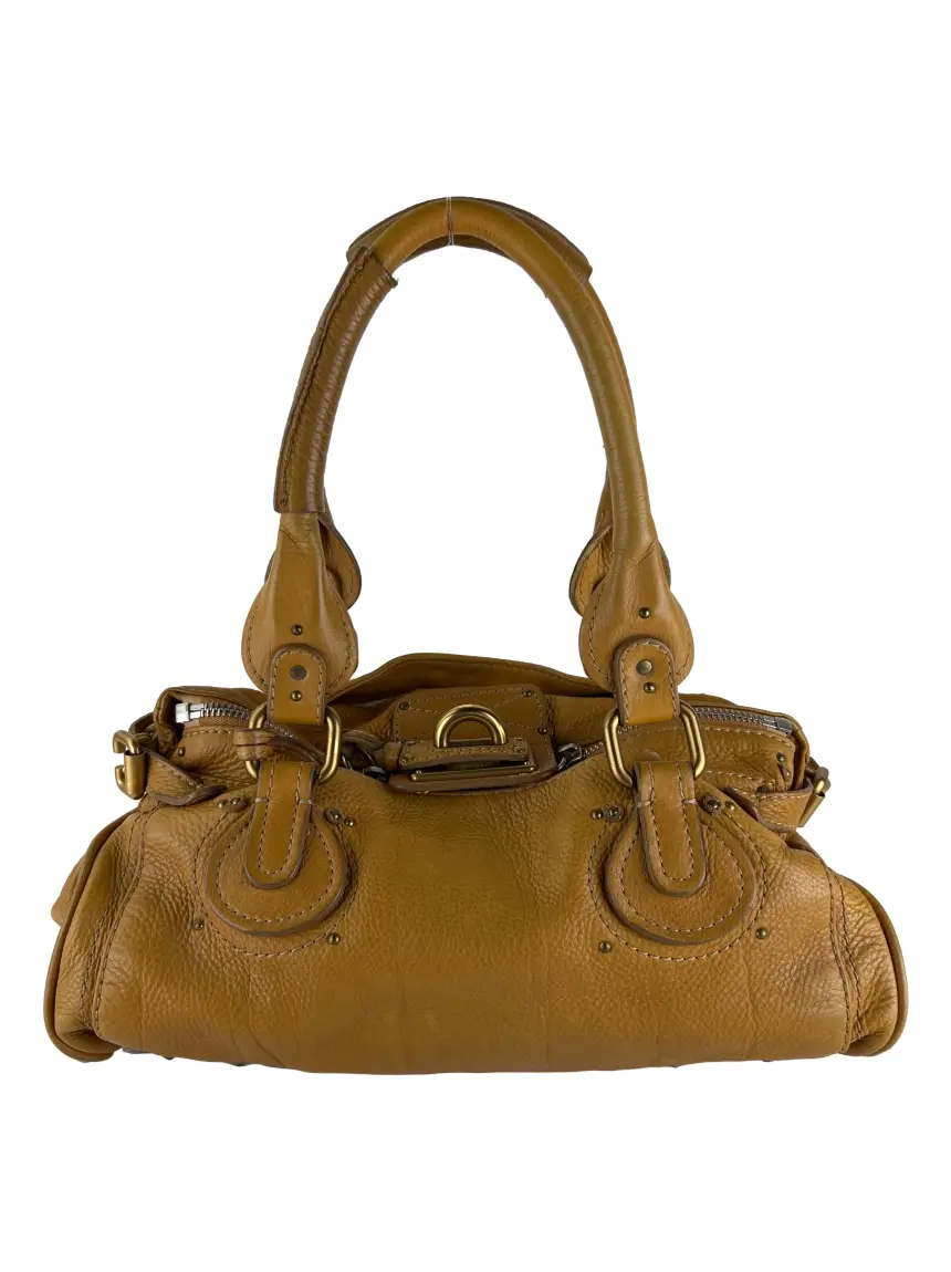 Bolsa Tote Chloé Paddington Marrom - GJX258 Original