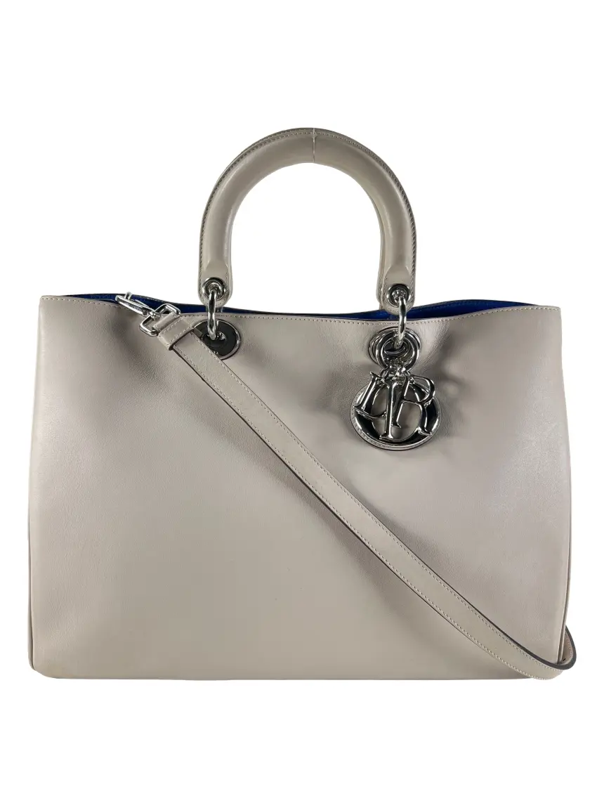 Bolsa Tote Christian Dior Diorissimo Bege - CXUZ1 Original