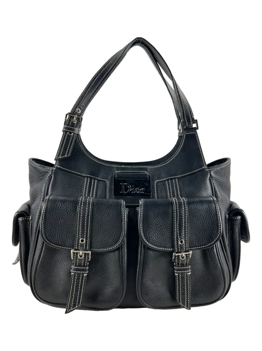 Bolsa Tote Christian Dior Street Chic Trotter Preto - CXPU2