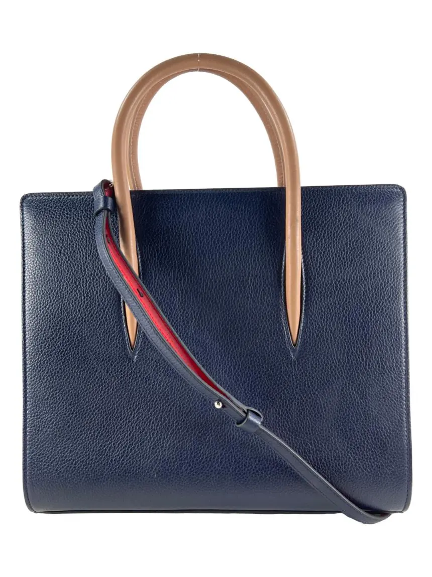 Christian Louboutin ルブタン トートバッグ ブルー Christian Louboutin トートバッグ ネイビー ユニセックス Christian
