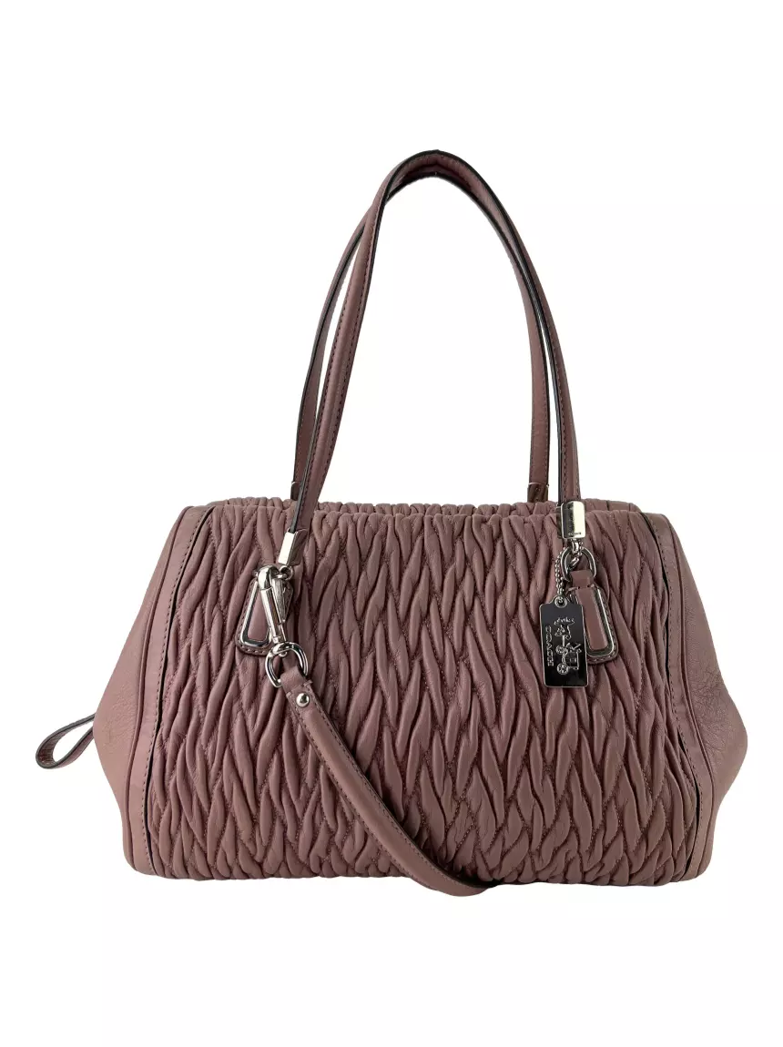 Bolsa Tote Coach Madison Madeline Rosa - ACFQ5 Original | Etiqueta