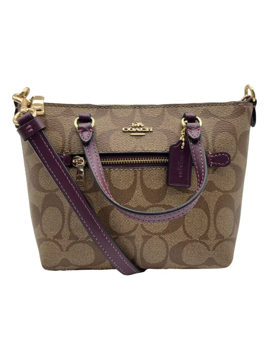 バッグ COACH Mini Signature Gallery Large Tote Bolsa Tote Coach Mini Galery Signature - LWB21 Original | Etiqueta