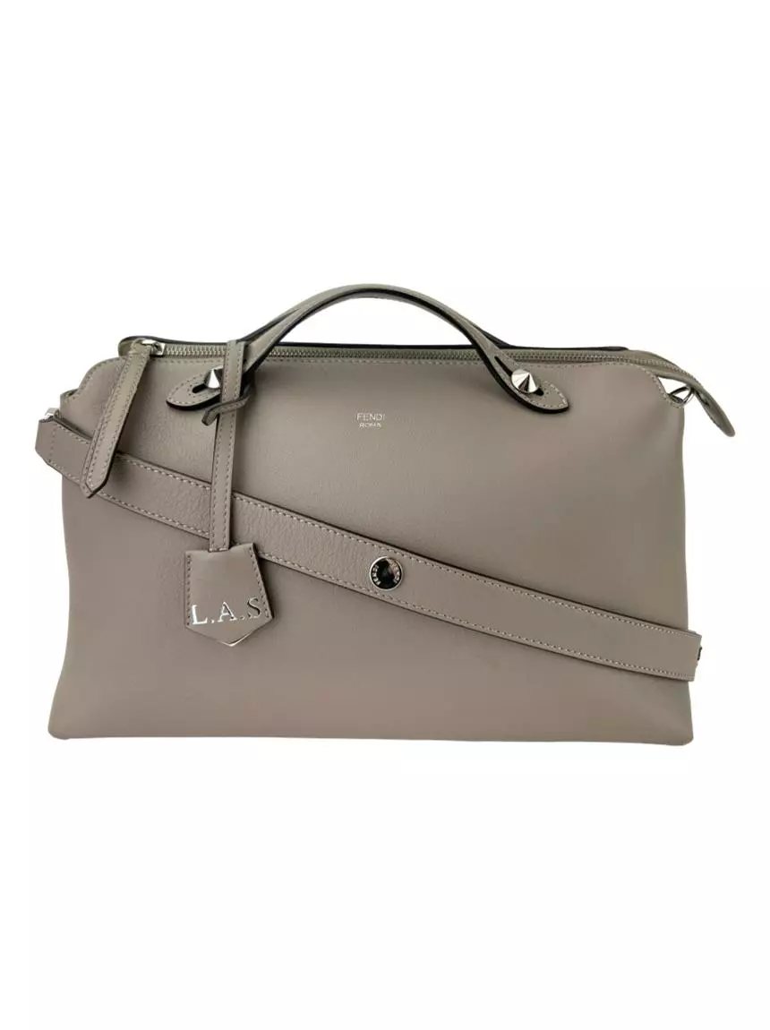 Bolsa Tote Fendi By The Way Taupe - GHT82 Original | Etiqueta Única