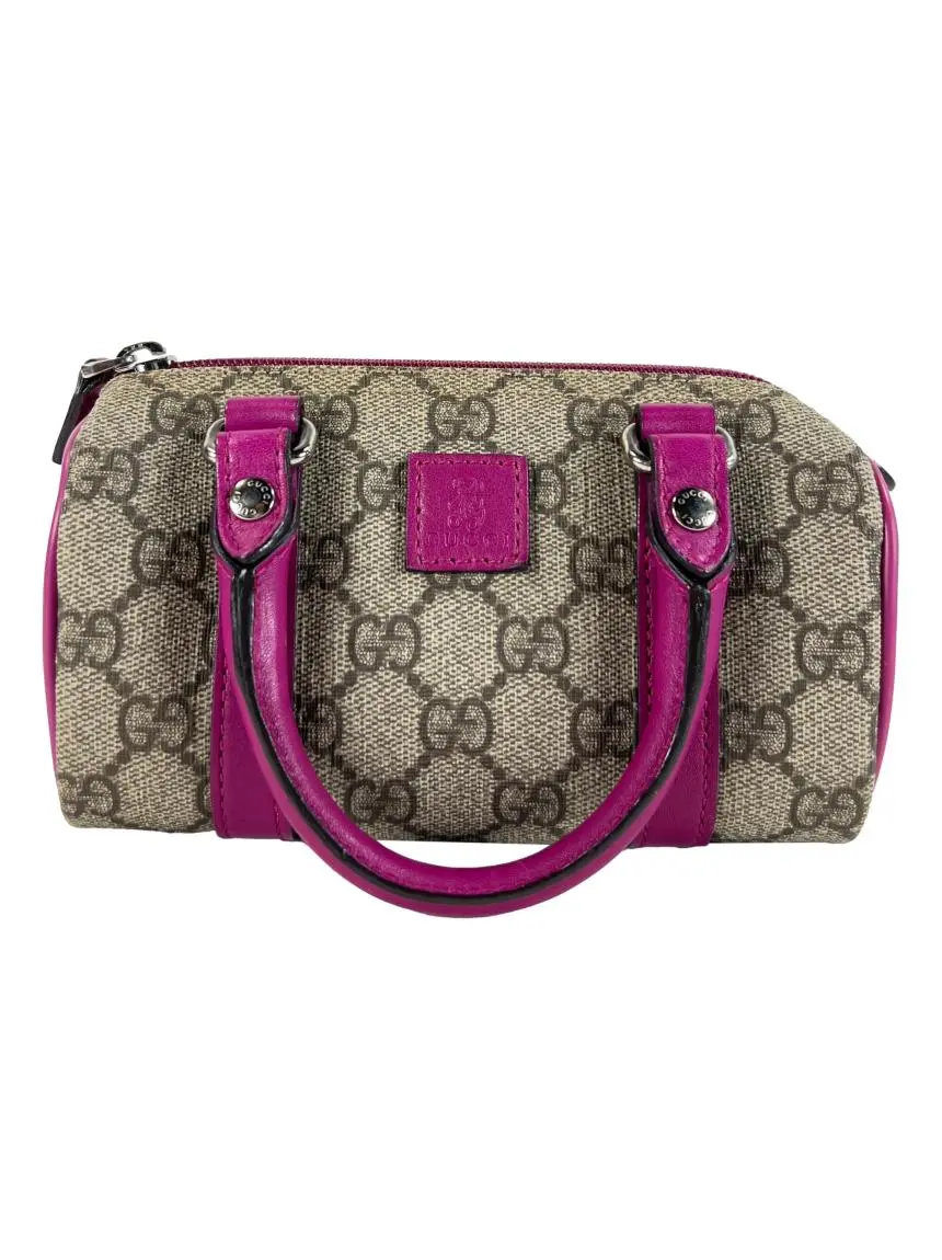 GUCCI キッズ Bolsa Tote Gucci Kids Mini Joy Monogram Rosa - CTSI1 Original
