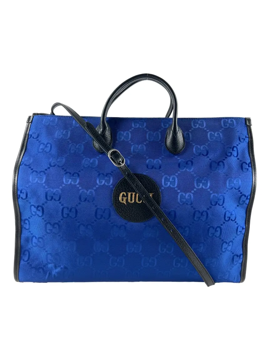 Bolsa Tote Gucci Off The Grid Off The Grid Azul - CVFW215 Original