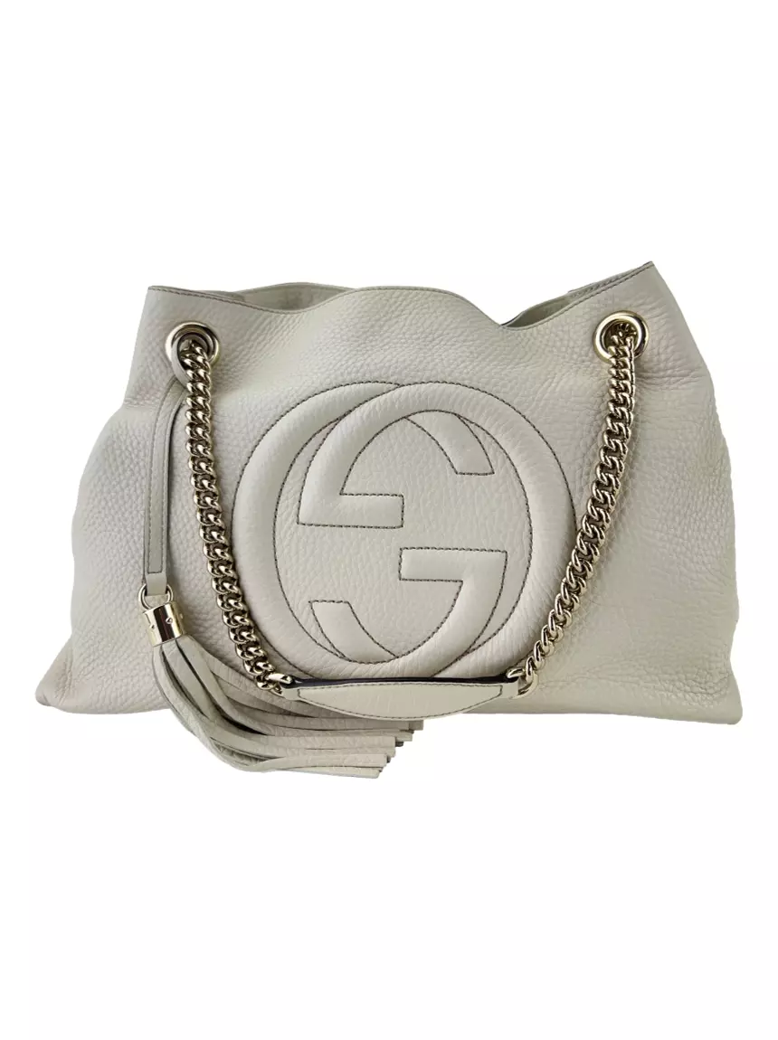 Bolsa Gucci Soho Leather Shoulder Bag Original - US4