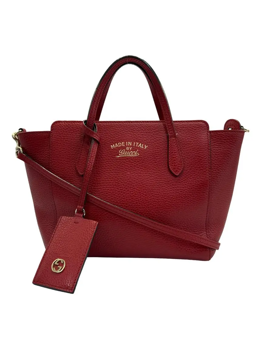 Bolsa Tote Gucci Swing Mini Vermelho - CXRR1 Original | Etiqueta Única
