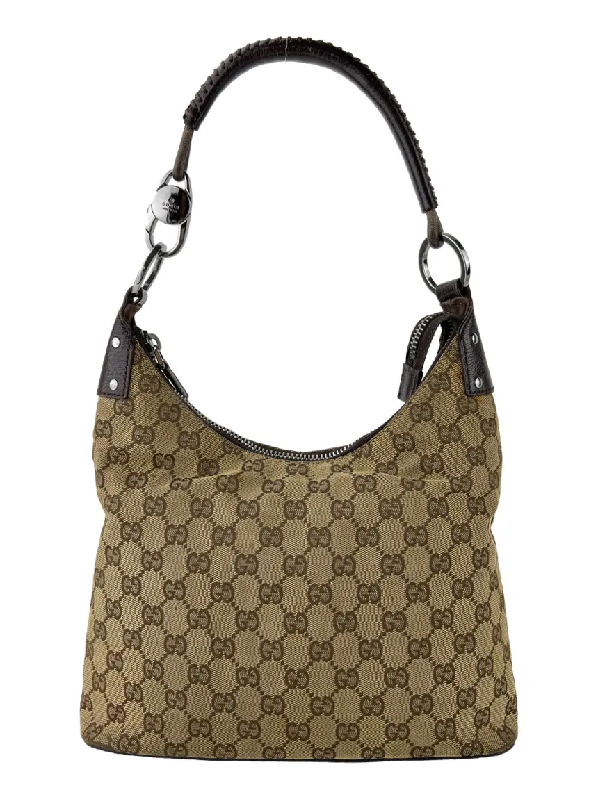 Bolsa Tote Gucci Vintage GG Canvas Monograma - ABBQ118 Bolsa Tote Gucci Vintage GG Canvas Monograma - ABBQ118