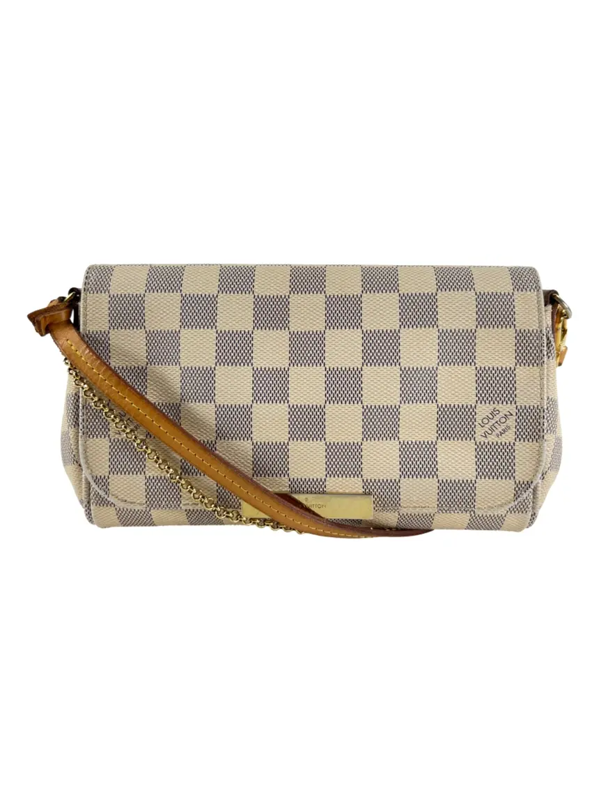 Bolsa Tote Louis Vuitton Favorite MM Damier Azur - CWQB8 Original