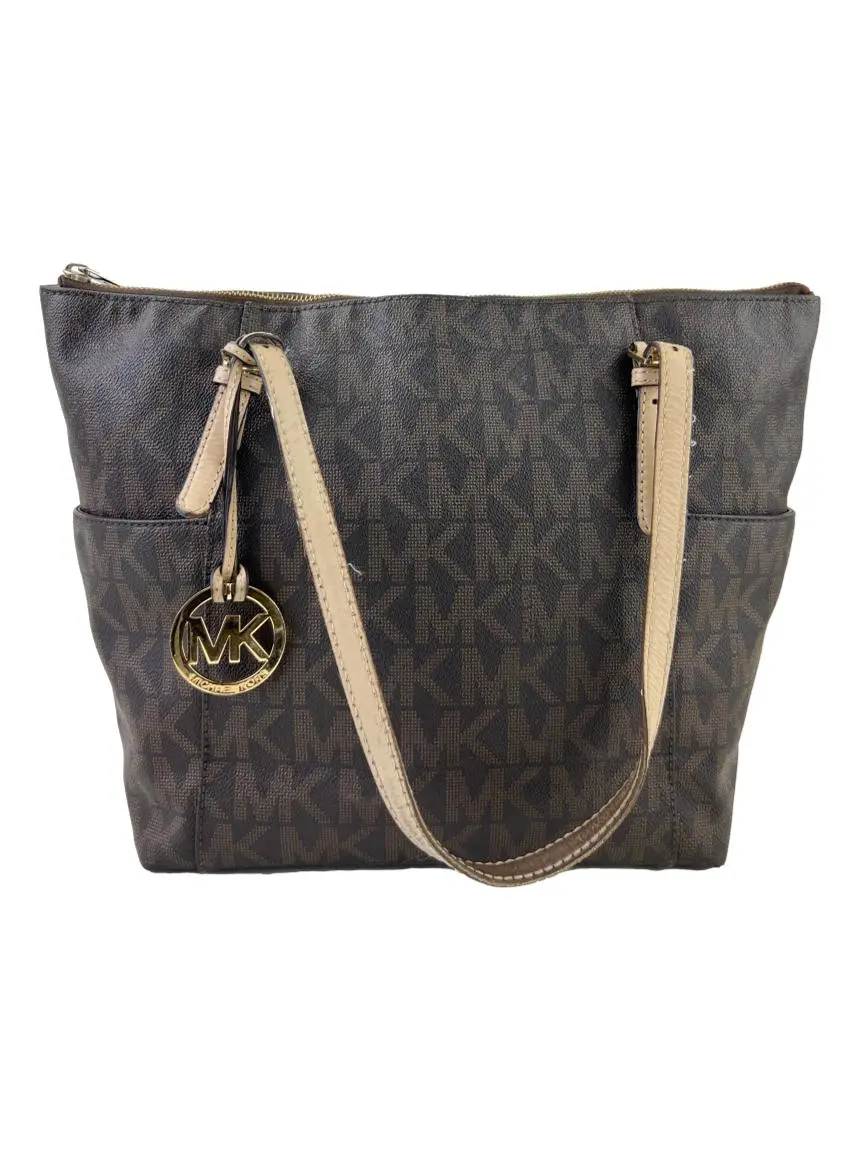 Bolsa Tote Michael Michael Kors Jet Set Bege Original Etiqueta Unica