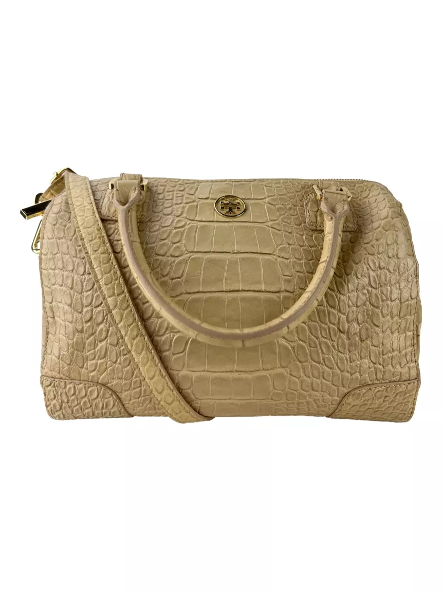 Offers Tory Burch Gold Robinson Satchel