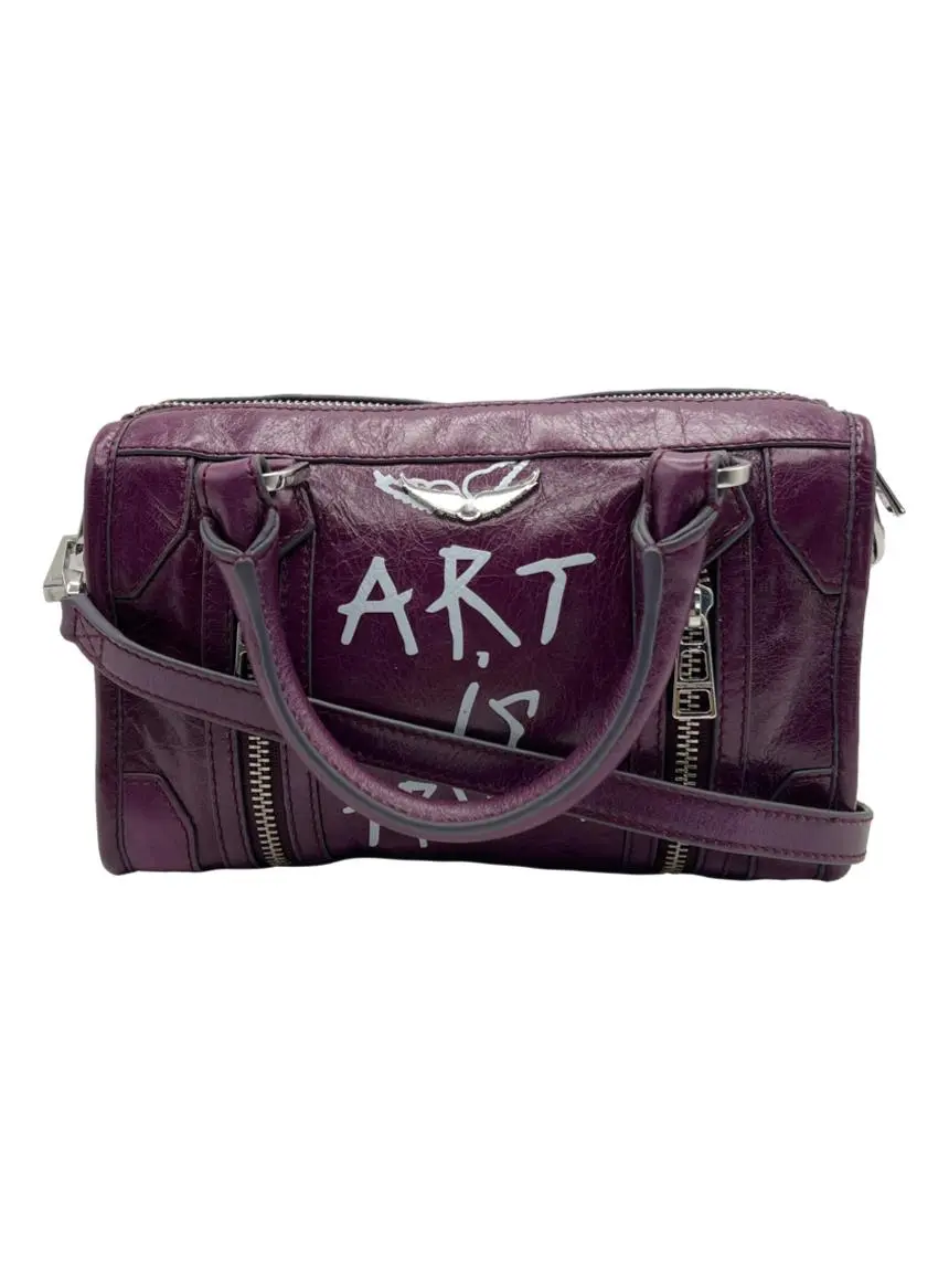 Bolsa Tote Zadig & Voltaire Sunny Vintage Xs Roxo - CMYZ3 Original