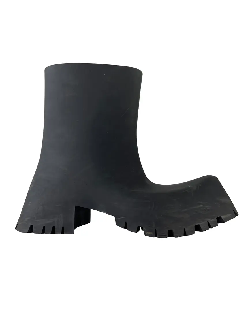 Bota Balenciaga Trooper Preto KOD221 Original Etiqueta Única