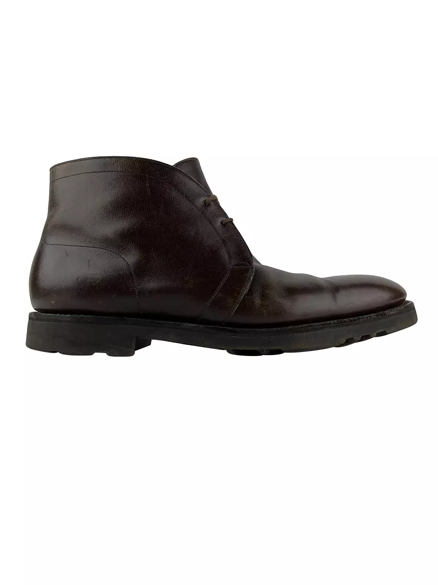 Bota John Lobb Kent Marrom Original - CATJ6 | Etiqueta Única