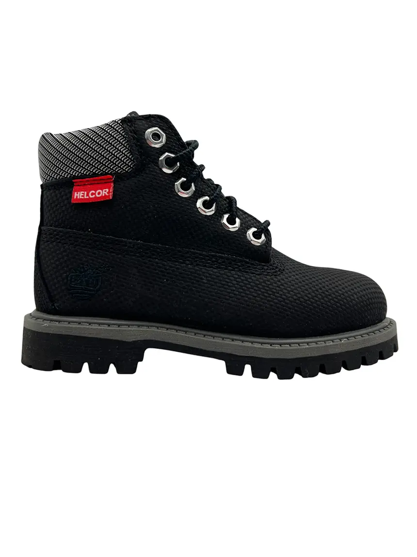 TIMBERLAND BLACK JUNIOR 黒 Bota Timberland 6 Inch Premium Relief Junior 'Black' - CNSG2