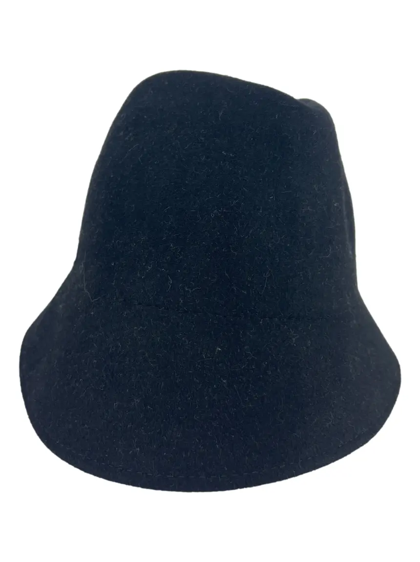 Bucket Giorgio Armani Fur Preto Vintage HS44 Original Etiqueta