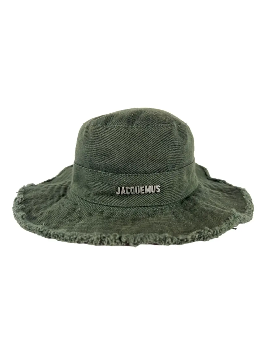 Bucket Jacquemus Le bob Gadjo Verde - CKIV1 Original | Etiqueta Única
