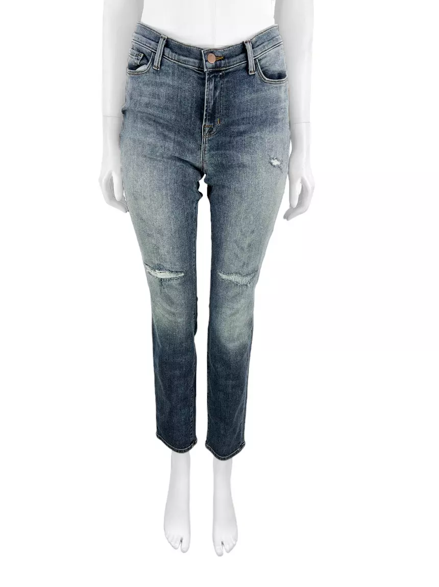 Calça J Brand Skinny Leg Revolution Jeans Azul Original - QXV1961