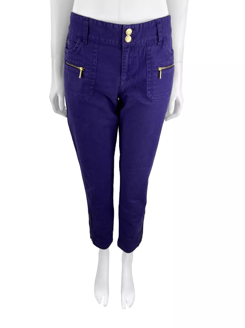 Michael kors sale jeans womens purple