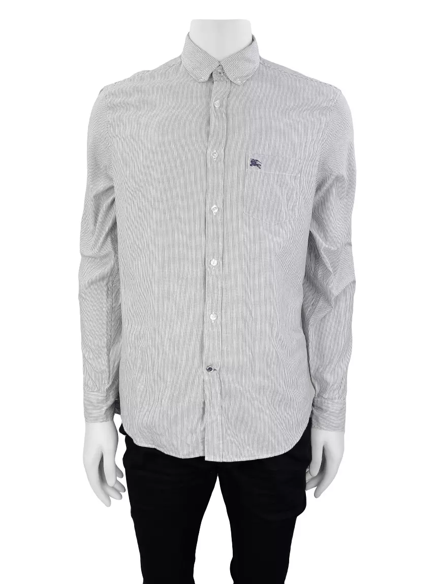Camisa Burberry Listrado Bicolor Original FI311 Etiqueta nica