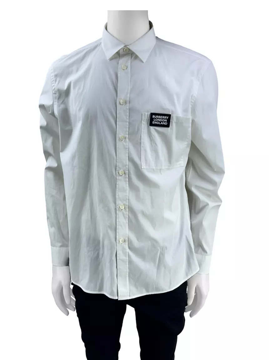 Burberry camisas outlet white