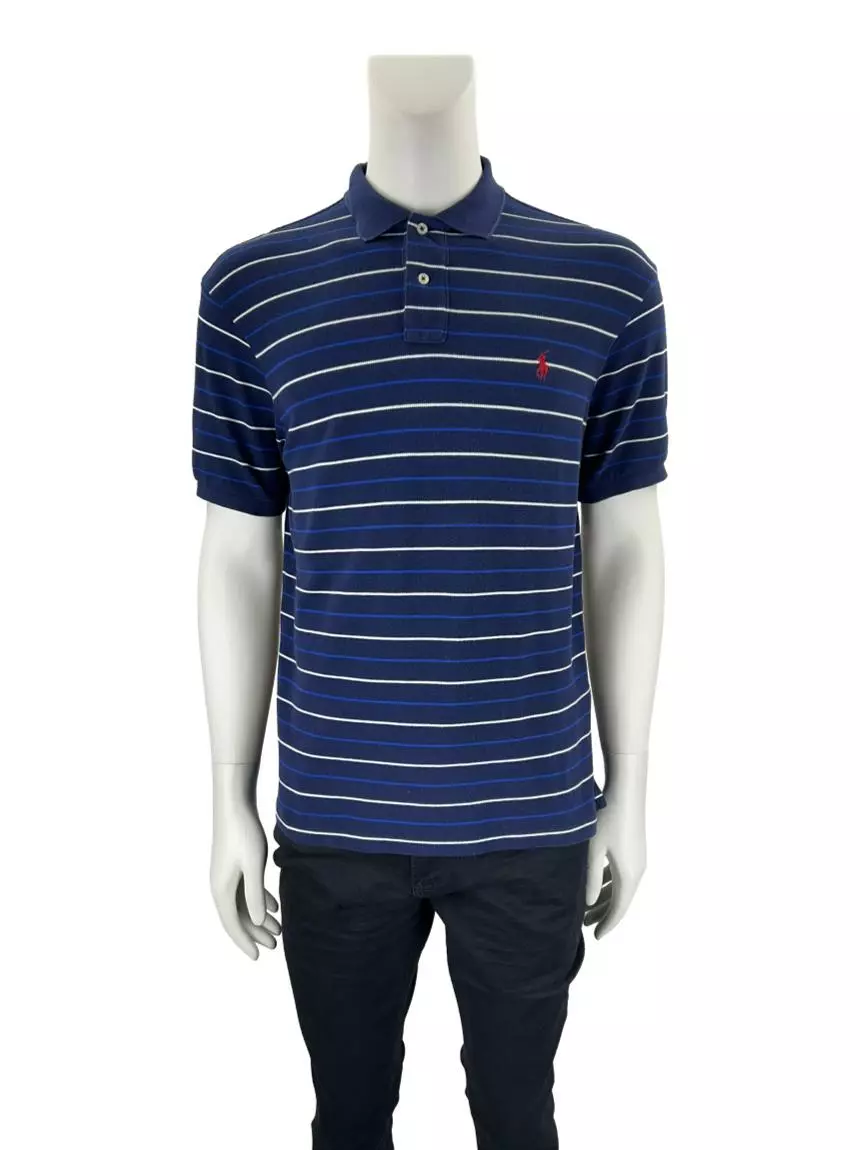 Camisa Polo Ralph Lauren Traditional Listrada - Compre Agora