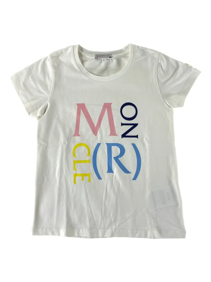 Camiseta Moncler Tecido Estampado - ZWA4349 Original | Etiqueta Única