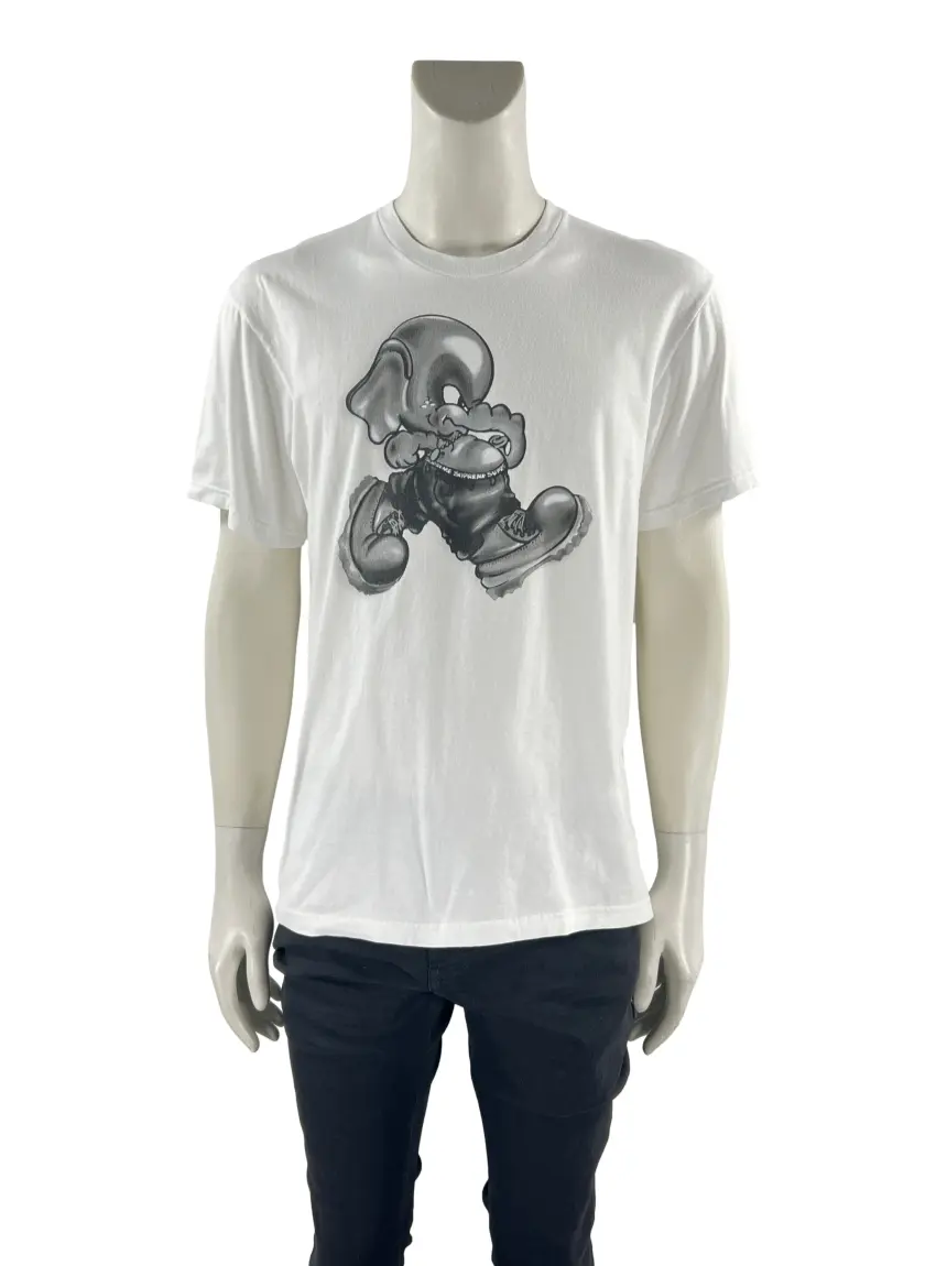 トップス Supreme Elephant Tee White XL 17SS Camiseta Supreme Elephant Tee 'White' - CBTK70 Original | Etiqueta