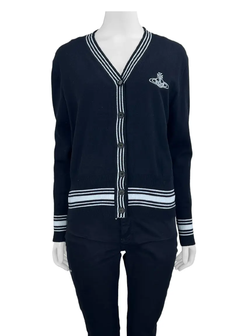Cardigan Vivienne Westwood Anglomania Preto - JZF369 Original