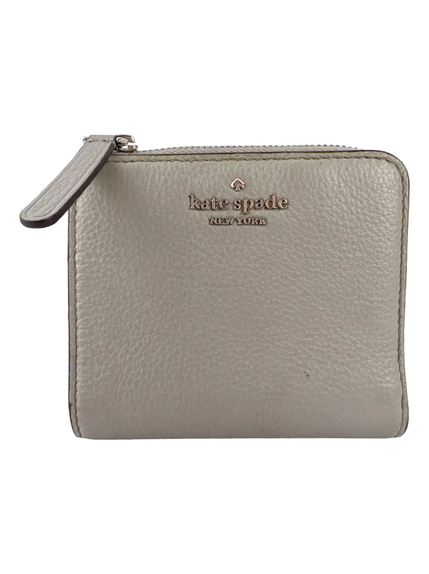 Carteira Kate Spade Jackson L-Zip Cinza - CHIK3 Original