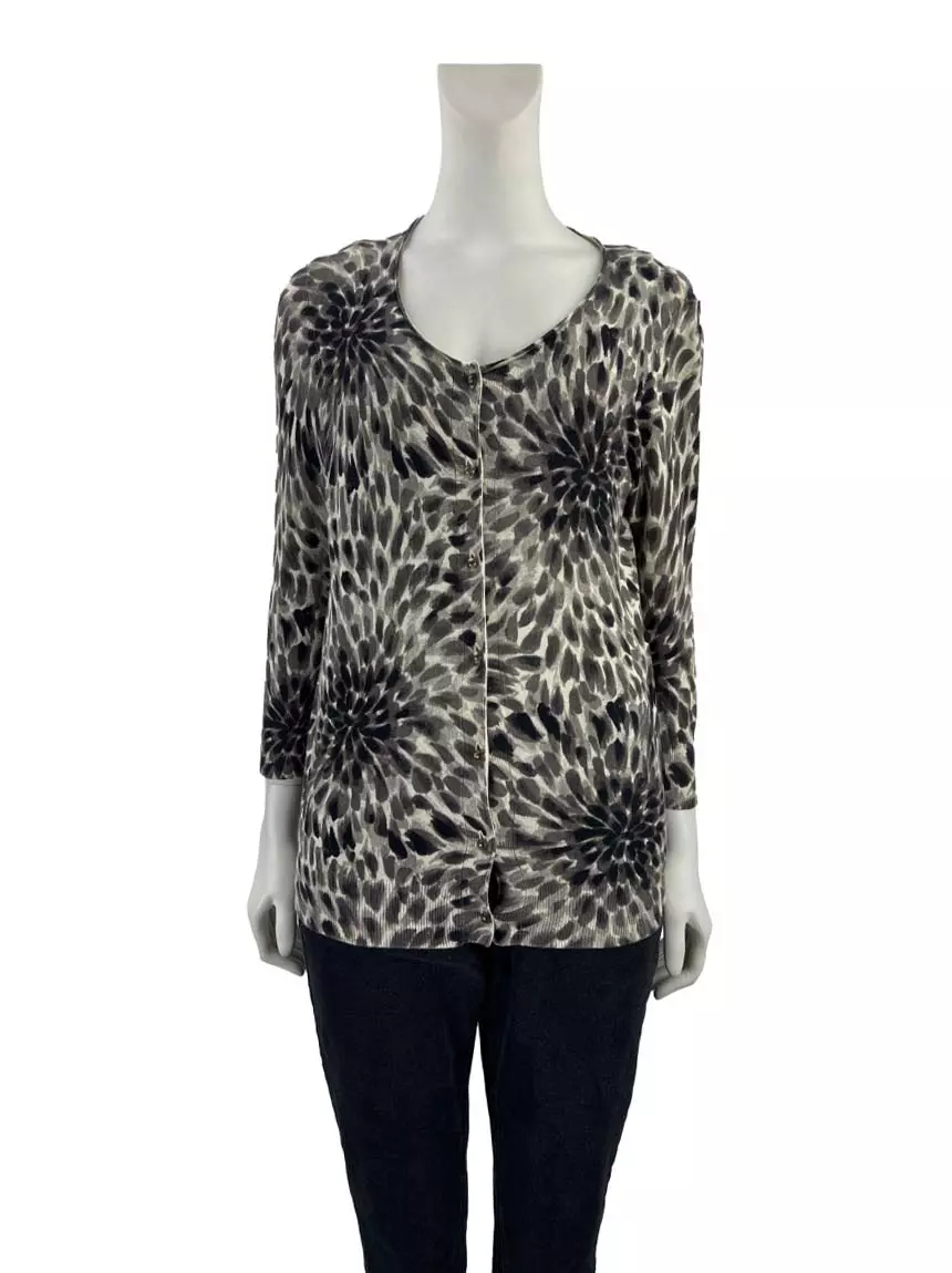 Ann taylor leopard clearance cardigan