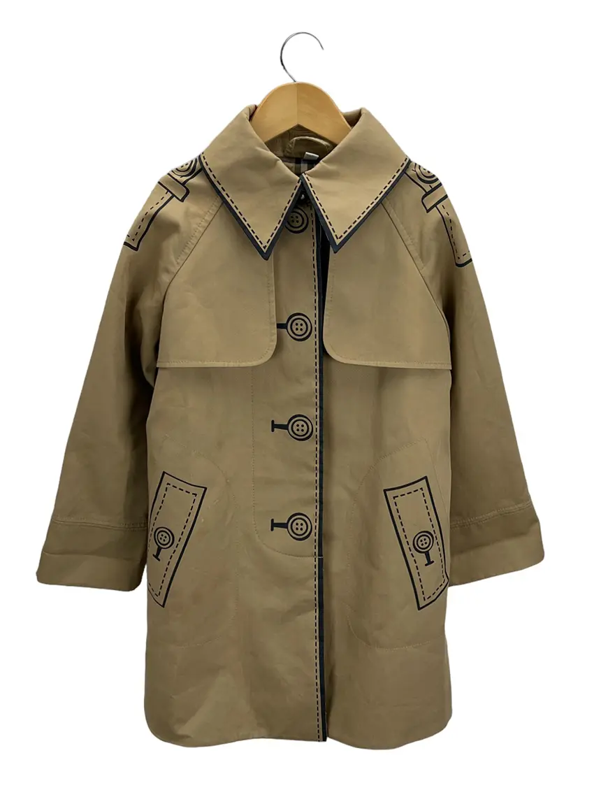 Casaco Burberry Trompe Alongado Bege - IJR624 Original | Etiqueta