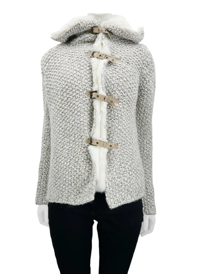 zara アウター Casaco Zara Fur Bicolor - RPX1596 Original | Etiqueta Única