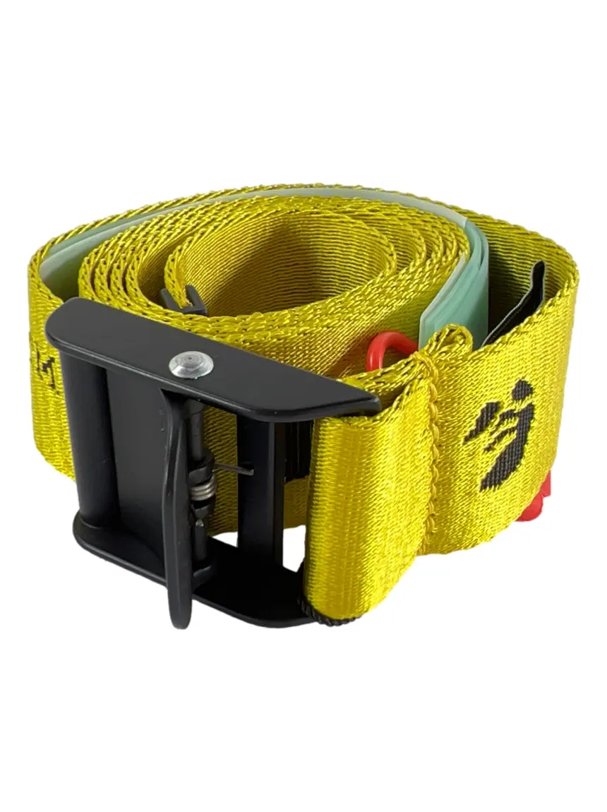 Cinto Off-White Classic Industrial Amarelo - DCVZ18 Original